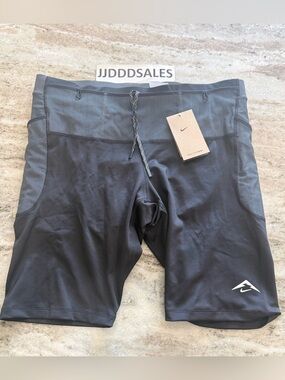 Nike Dri-Fit ADV Lava Loops Running Tights Shorts Black HJ4170-010 Men’s Sizes